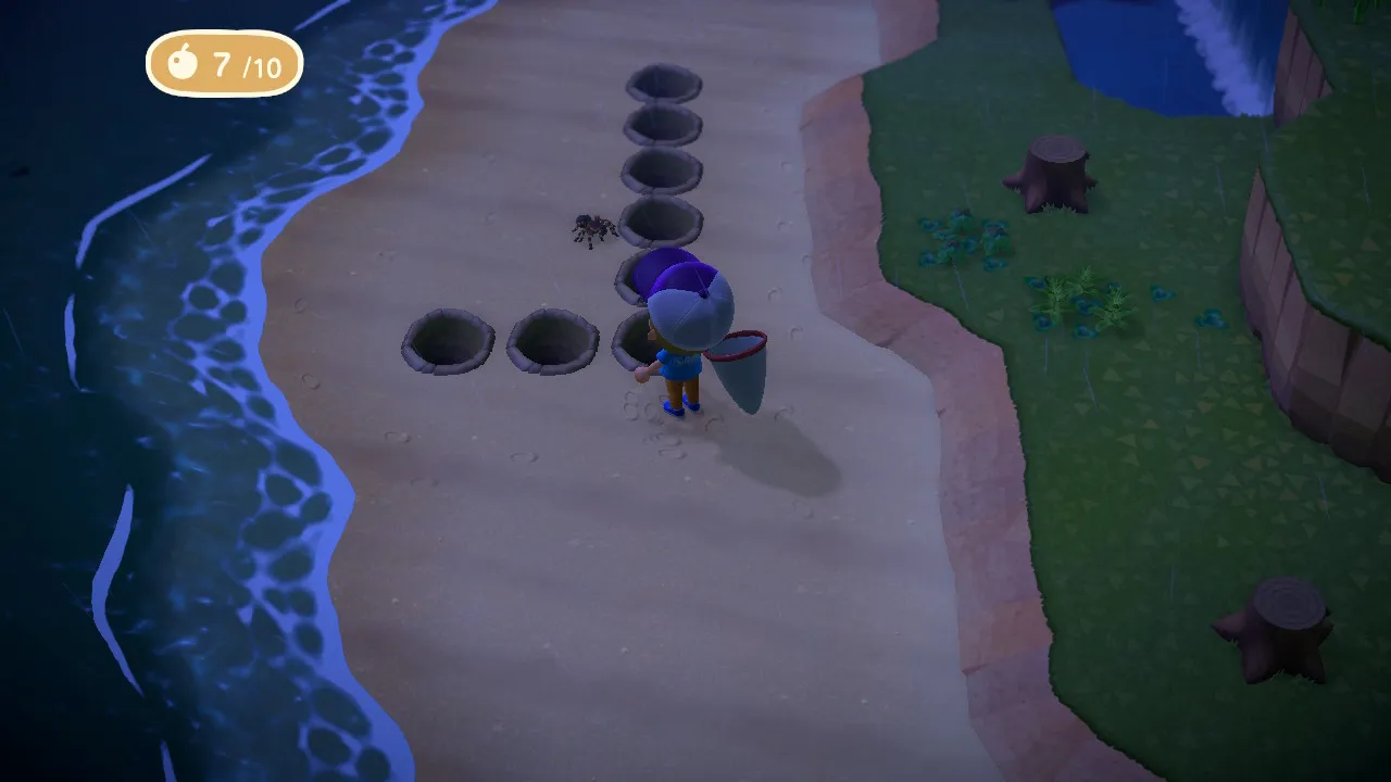23480 animal crossing tarantula attack