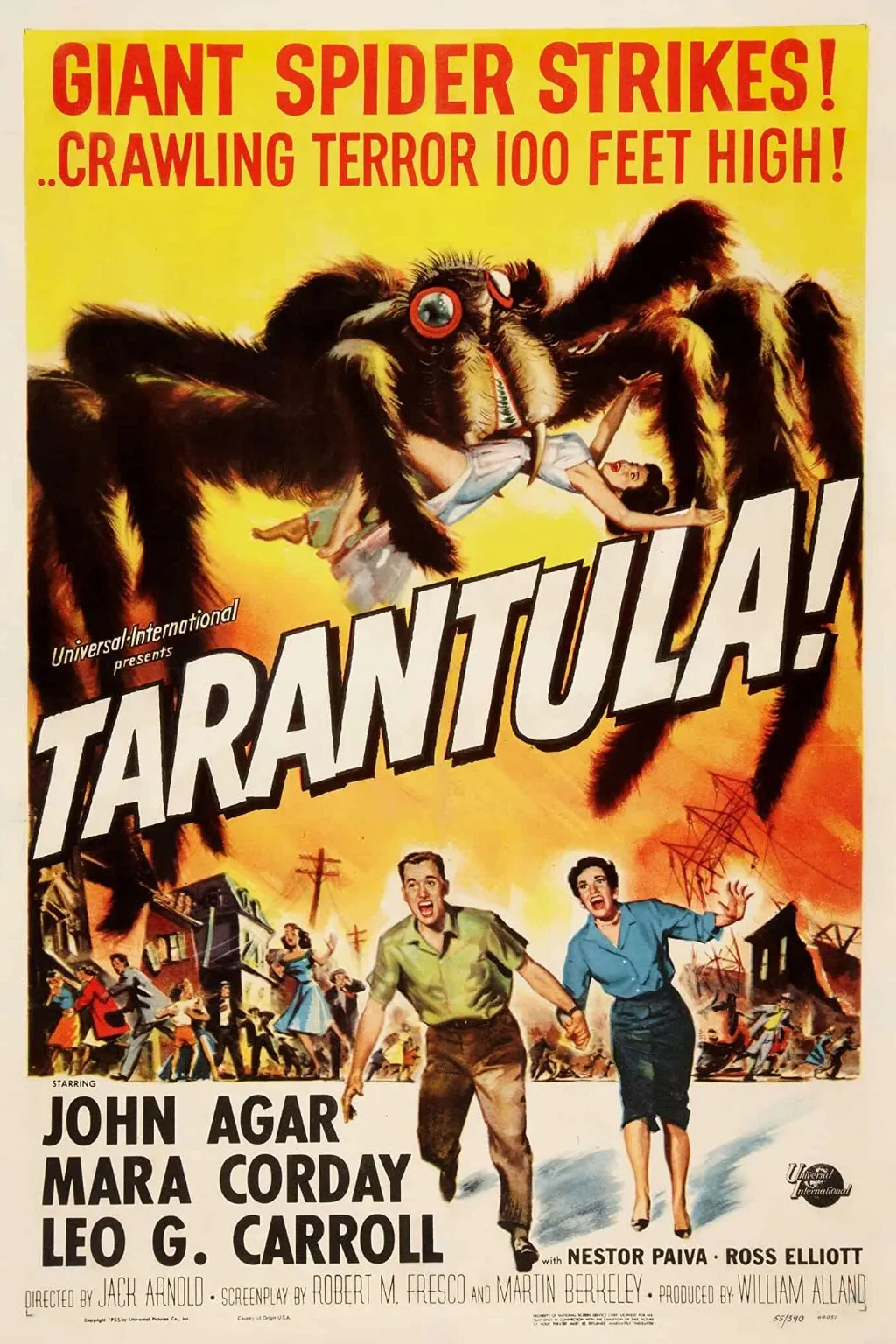 23488 tarantula game vintage ad
