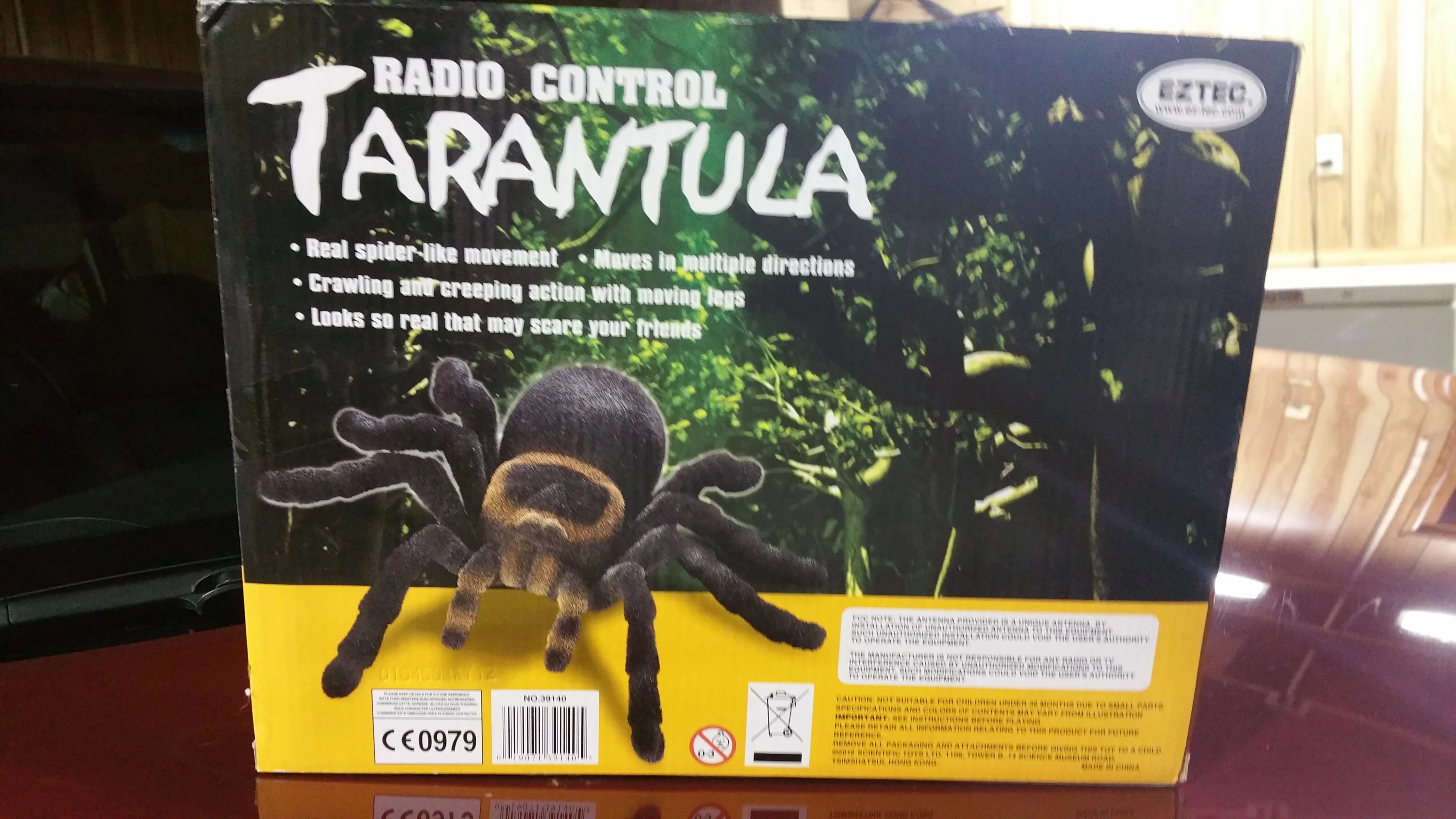 23564 radio controlled tarantula argos battery