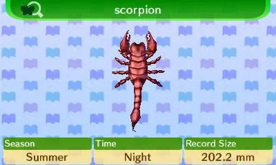 23632 animal crossing new leaf tarantula